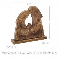 90075-Mary-and-Joseph-Dark-Wooden-Decor-12x11.5x2.75-image-3