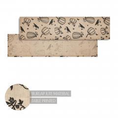 90516-Raven-Harvest-Rustic-Farmhouse-Natural-Burlap-Jute-Table-Runner-12x48-Woven-Home-Decor-2-PC-Bundle-image-2