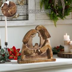 90075-Mary-and-Joseph-Dark-Wooden-Decor-12x11.5x2.75-image-4