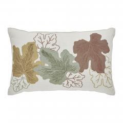 90544-Bountifall-Leaves-Autumn-Botanical-Decorative-Accent-Throw-Pillow-14x22-For-Couch-Sofa-Bed-2-PC-BOGO-Bundle-image-1