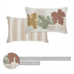 90544-Bountifall-Leaves-Autumn-Botanical-Decorative-Accent-Throw-Pillow-14x22-For-Couch-Sofa-Bed-2-PC-BOGO-Bundle-image-2