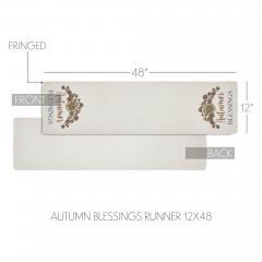 90552-Bountifall-Autumn-Blessings-Fall-Harvest-Table-Runner-12x48-Inch-Seasonal-Thanksgiving-Dining-Kitchen-Decor-2-PC-BOGO-Bundle-image-4