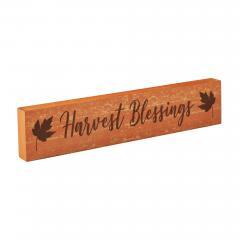 90574-Harvest-Blessings-Autumn-Fall-Leaves-MDF-Wood-Sign-Rustic-Home-Wall-Decor-Thanksgiving-Seasonal-Plaque-2.75x13-Inch-2-PC-BOGO-Bundle-image-6