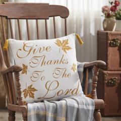 90593-Harvest-Blessings-Give-Thanks-to-the-Lord-Woven-Fall-Farmhouse-Throw-Pillow-18x18-Decorative-Accent-2-PC-BOGO-Bundle-image-3