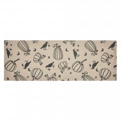 90603-Raven-Harvest-Black-Polypropylene-Indoor-Outdoor-Runner-Rug-17x48-Farmhouse-Rustic-Durable-Easy-Clean-Entryway-Patio-Kitchen-Hallway-2-PC-BOGO-Bundle-image-1
