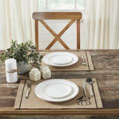 90610-Raven-Harvest-Farmhouse-Rustic-Natural-Jute-Burlap-Placemat-Set-2-13x19-Inch-Table-Mats-4-PC-BOGO-Bundle-image-3