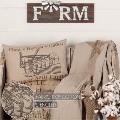 90616-Sawyer-Mill-Farmhouse-Rustic-Charcoal-Gray-Plow-Lumbar-Throw-Pillow-14x22-Decorative-Accent-2-PC-BOGO-Bundle-image-2