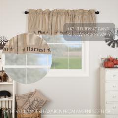 90617-Sawyer-Mill-Farmhouse-Rustic-Charcoal-Gray-Gathered-Rod-Pocket-Valance-Window-Topper-20x72-2-PC-BOGO-Bundle-image-2