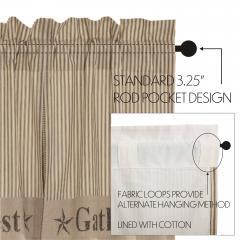 90617-Sawyer-Mill-Farmhouse-Rustic-Charcoal-Gray-Gathered-Rod-Pocket-Valance-Window-Topper-20x72-2-PC-BOGO-Bundle-image-6