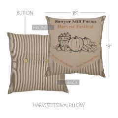 90618-Sawyer-Mill-Charcoal-Farmhouse-Harvest-Festival-18x18-Decorative-Throw-Pillow-Rustic-Fall-Accent-Home-Decor-2-PC-BOGO-Bundle-image-4