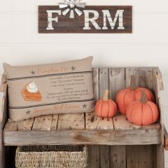 90619-VHC-Brands-Sawyer-Mill-Farmhouse-Charcoal-Pumpkin-Pie-Recipe-Throw-Pillow-14x22-Rustic-Autumn-Harvest-Decorative-Accent-2-PC-BOGO-Bundle-image-3