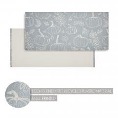 90624-Grey-Pumpkin-Silhouette-Indoor-Outdoor-Accent-Rug-Fall-Autumn-Polypropylene-Rectangle-Doormat-17x36-Inch-2-PC-BOGO-Bundle-image-2