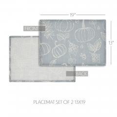 90625-Farmhouse-Fall-Harvest-Grey-Cotton-Pumpkin-Silhouette-Placemat-Set-of-2-13x19-inch-Autumn-Thanksgiving-Dining-Table-Decor-4-PC-BOGO-Bundle-image-4