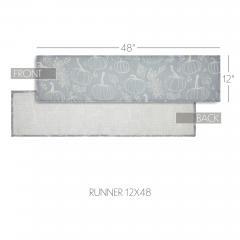 90628-Autumn-Harvest-Grey-Pumpkin-Silhouette-Table-Runner-12x48-Inch-Seasonal-Fall-Halloween-Kitchen-Dining-Decor-2-PC-BOGO-Bundle-image-4