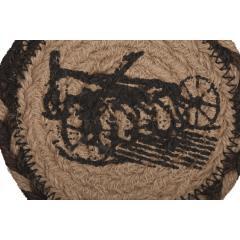 90633-Sawyer-Mill-Charcoal-Farmhouse-Rustic-Braided-Jute-Round-Drink-Coaster-Set-of-61-2-PC-BOGO-Bundle-image-7