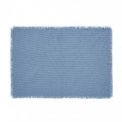 90634-Burlap-Blue-Placemat-Set-of-6-Fringed-13x191-2-PC-BOGO-Bundle-image-5