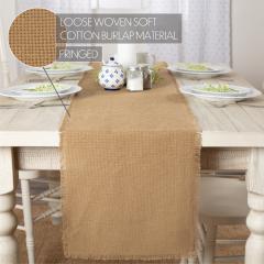 90649-Burlap-Natural-Runner-Fringed-13x90-2-PC-BOGO-Bundle-image-2
