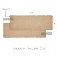 90663-Greetings-Jute-Burlap-Tan-Runner-12x36-2-PC-BOGO-Bundle-image-4
