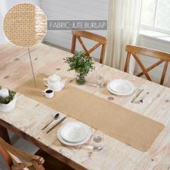 90664-Greetings-Jute-Burlap-Tan-Runner-12x48-2-PC-BOGO-Bundle-image-2