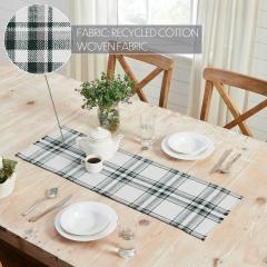 90666-Harper-Plaid-Green-White-Runner-Fringed-12x36-2-PC-BOGO-Bundle-image-2