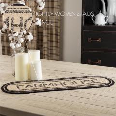 90685-Sawyer-Mill-Charcoal-Creme-Farmhouse-Jute-Oval-Runner-8x24-2-PC-BOGO-Bundle-image-2