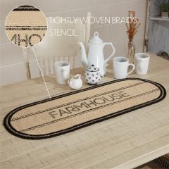 90686-Sawyer-Mill-Charcoal-Creme-Farmhouse-Jute-Runner-13x36-2-PC-BOGO-Bundle-image-2