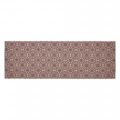 90689-Custom-House-Burgundy-Tan-Jacquard-Runner-12x36-2-PC-BOGO-Bundle-image-1
