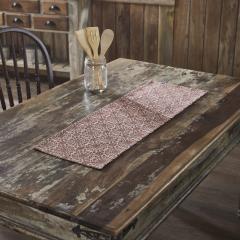 90689-Custom-House-Burgundy-Tan-Jacquard-Runner-12x36-2-PC-BOGO-Bundle-image-3