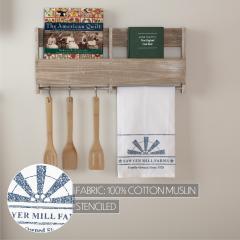 90692-Sawyer-Mill-Blue-Windmill-Blade-Muslin-Bleached-White-Tea-Towel-19x28-3-PC-BOGO-Bundle-image-2
