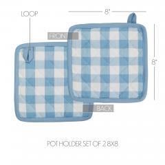 90716-Annie-Buffalo-Check-Blue-Pot-Holder-Set-of-2-8x8-4-PC-BOGO-Bundle-image-4