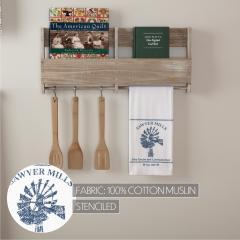 90693-Sawyer-Mill-Blue-Windmill-Muslin-Bleached-White-Tea-Towel-19x28-3-PC-BOGO-Bundle-image-2