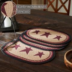 90787-Connell-Oval-Placemat-Stencil-Stars-Set-of-4-13x19-8-PC-Bundle-image-2