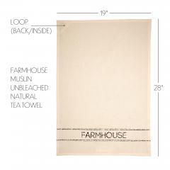 90698-Sawyer-Mill-Charcoal-Farmhouse-Muslin-Unbleached-Natural-Tea-Towel-19x28-3-PC-BOGO-Bundle-image-4