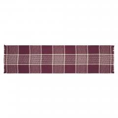 90747-Eston-Burgundy-Tan-Plaid-Runner-12x48-7-PC-Bundle-image-9