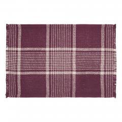 90746-Eston-Burgundy-Tan-Plaid-Runner-12x36-7-PC-Bundle-image-11
