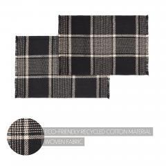 90744-Eston-Black-Tan-Plaid-Runner-12x48-7-PC-Bundle-image-4