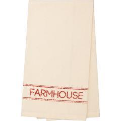 90703-Sawyer-Mill-Red-Farmhouse-Muslin-Unbleached-Natural-Tea-Towel-19x28-3-PC-BOGO-Bundle-image-1