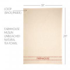 90703-Sawyer-Mill-Red-Farmhouse-Muslin-Unbleached-Natural-Tea-Towel-19x28-3-PC-BOGO-Bundle-image-4