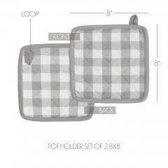 90713-Annie-Buffalo-Check-Grey-Oven-Mitt-Set-of-2-4-PC-Bundle-image-8
