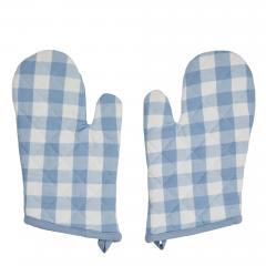 90712-Annie-Buffalo-Check-Blue-Oven-Mitt-Set-of-2-4-PC-Bundle-image-1