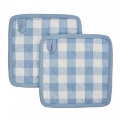 90712-Annie-Buffalo-Check-Blue-Oven-Mitt-Set-of-2-4-PC-Bundle-image-9