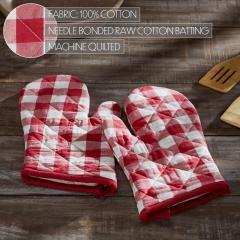 90709-Annie-Buffalo-Check-Red-Oven-Mitt-Set-of-2-4-PC-Bundle-image-3