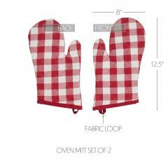 90709-Annie-Buffalo-Check-Red-Oven-Mitt-Set-of-2-4-PC-Bundle-image-7