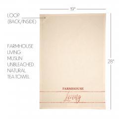 90704-Sawyer-Mill-Red-Farmhouse-Living-Muslin-Unbleached-Natural-Tea-Towel-19x28-3-PC-BOGO-Bundle-image-4