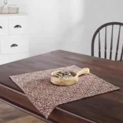 90706-Custom-House-Burgundy-Tan-Jacquard-Table-Topper-20x20-3-PC-BOGO-Bundle-image-3
