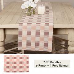 Daphne Ribbed Runner 13x90 (7 PC Bundle)