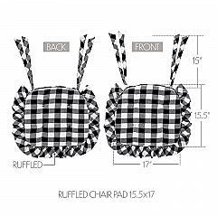 84704-Annie-Buffalo-Check-Black-Ruffled-Chair-Pad-15.5x17-image-4