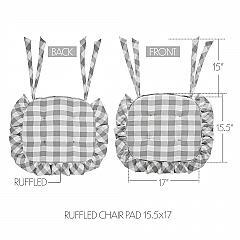 84725-Annie-Buffalo-Check-Grey-Ruffled-Chair-Pad-15.5x17-image-4