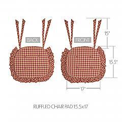 84779-Burgundy-Check-Ruffled-Chair-Pad-15.5x17-image-4
