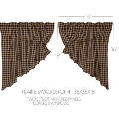 83951-Navy-Check-Scalloped-Prairie-Swag-Set-of-4-36x36x18-image-3